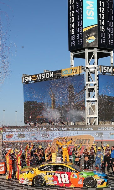 Kyle Busch sets up showdown with Harvick for the title